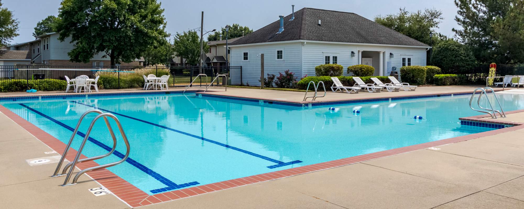 Swimming pool at  Willoughby Bay in Norfolk, Virginia