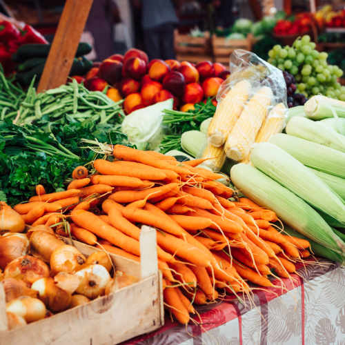 Market near Kershaw Greene II in Athens, Ohio