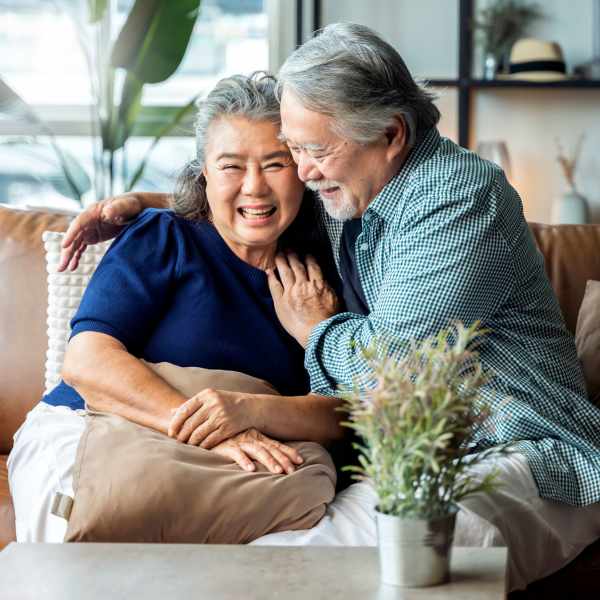 Happy residents at Attain at Towne Place, Chesapeake, Virginia