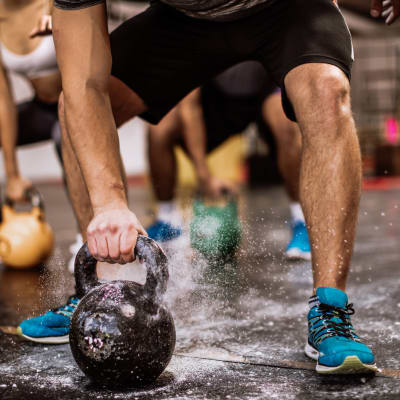 Residents exercising at Camp Pendleton (MCB) in Oceanside, California