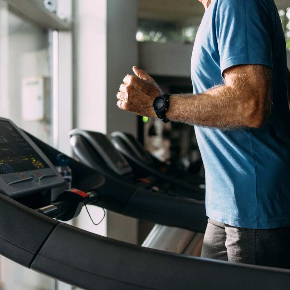 Fitness center at Harmon Senior Villas in Fort Worth, Texas