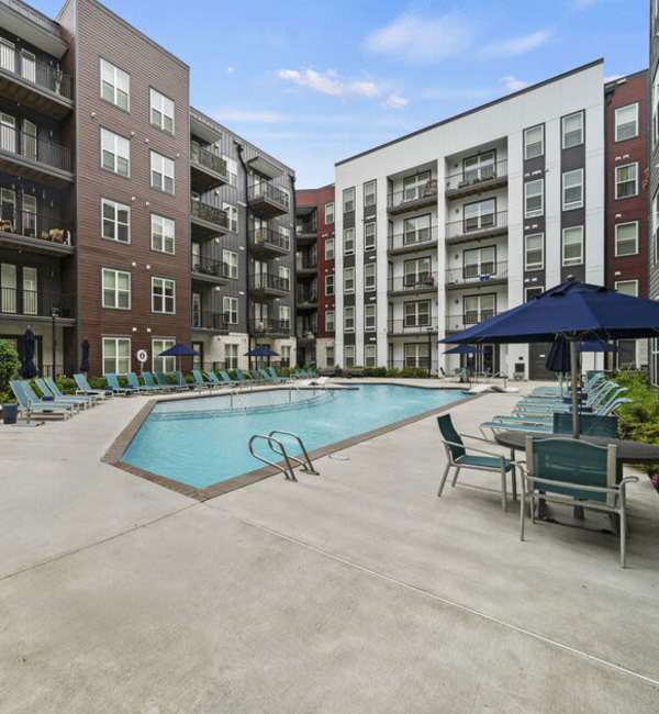 Pool at The Rise at Regency in Henrico, Virginia