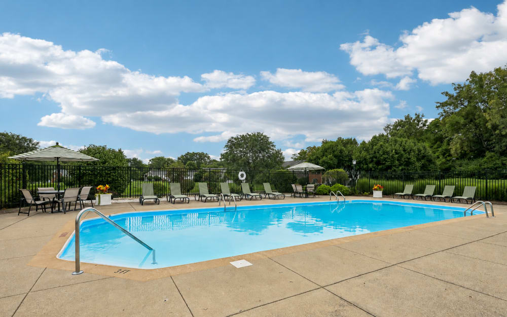 Swimming pool at Ashton Glen in Centerville, Ohio 