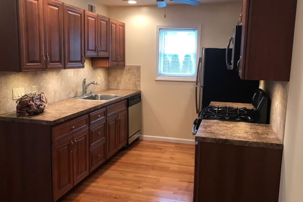 Hardwood flooring at The Heights at Spring Lake