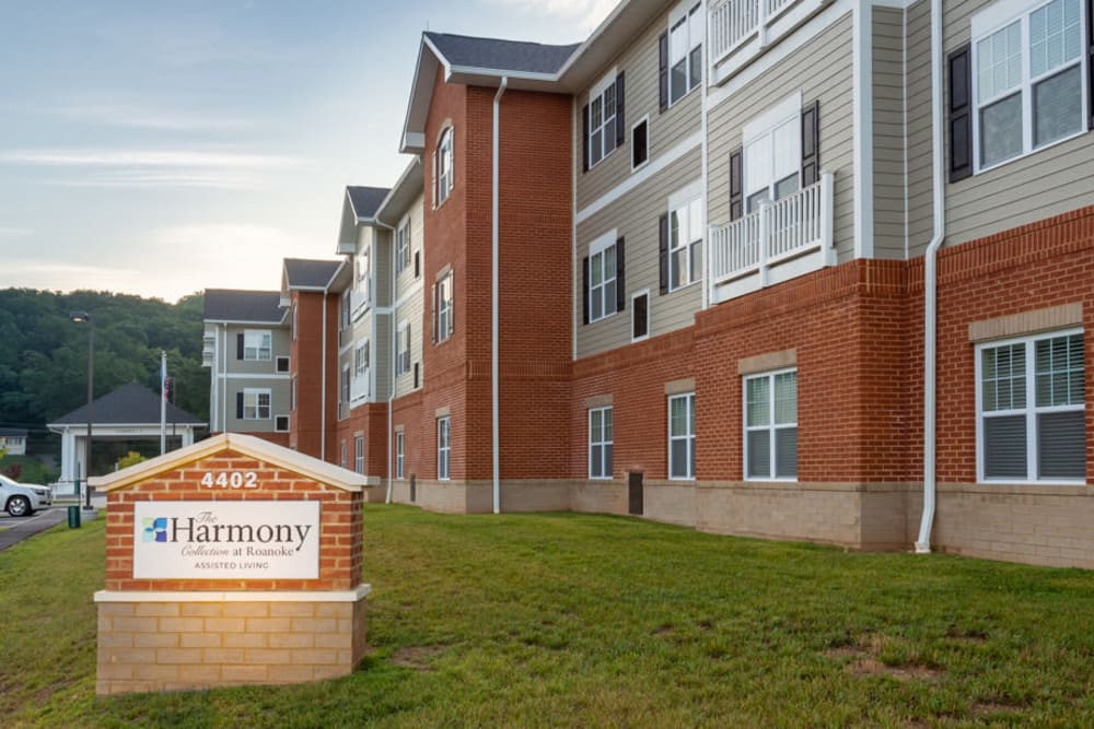 Exterior at The Harmony Collection at Roanoke - Assisted Living in Roanoke, Virginia