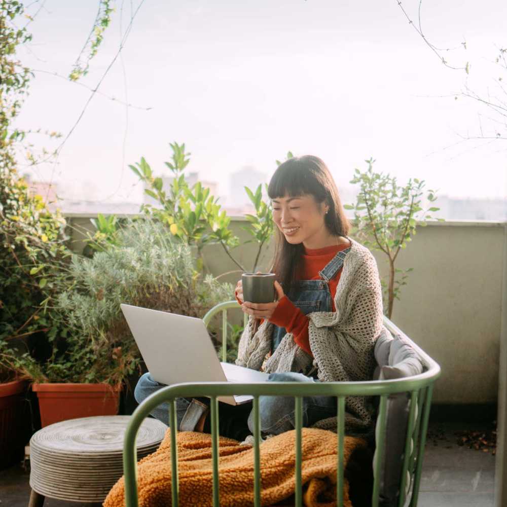Patio Or Balcony at Los Vientos in San Diego, California