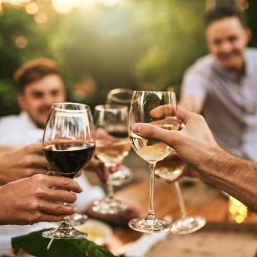 Residents raising a toast to the good life at Aspire Katy in Katy, Texas