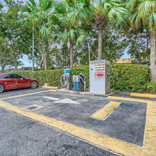 Car care center at Ludlam Point in Miami, Florida