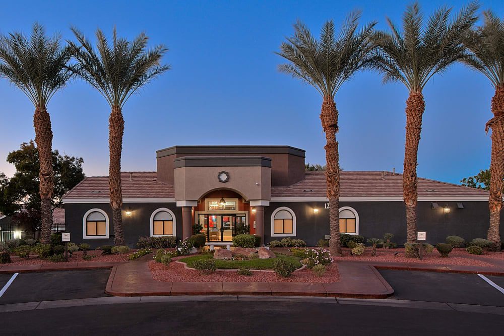 Exterior of Cielo Apartment Homes in Henderson, Nevada