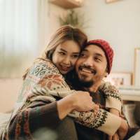 Happy couple at Reve Park Ridge in Little River, South Carolina