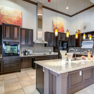 Kitchen area at Cantare at Indian Lake Village in Hendersonville, Tennessee