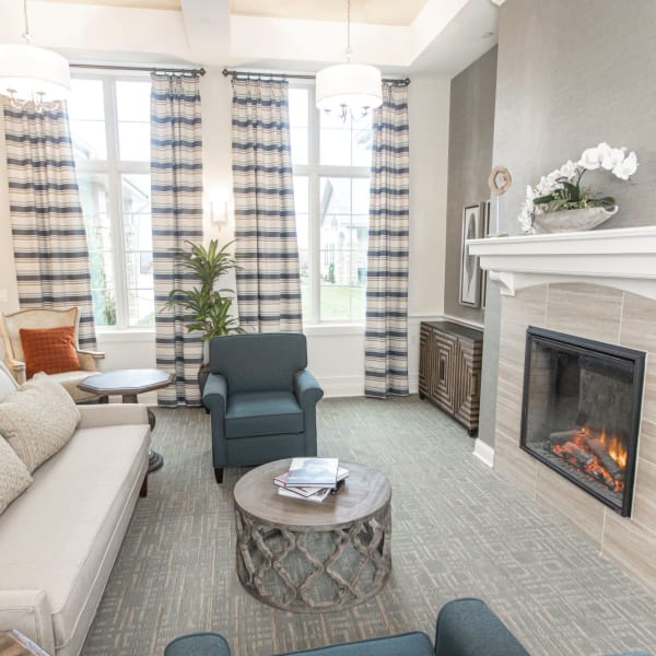 Resident living room at The Madison Senior Living in Kansas City, Missouri