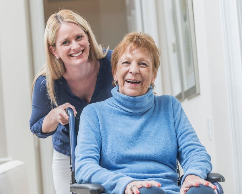 Spacious apartments with room to maneuver mobility devices at Carolina Assisted Living in Appleton, Wisconsin.