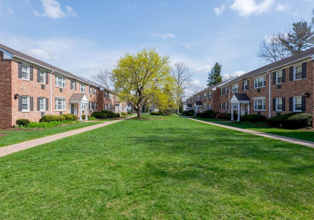 Covered parking at Jackson House Apartments in Chatham, New Jersey