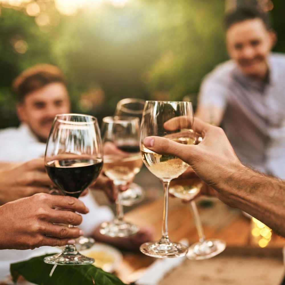 Residents toasting to the good life at their favorite night spot near Cedar Hill in Hilton, New York