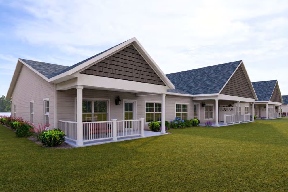view of the building at Legacy Living Defiance in Defiance, Ohio