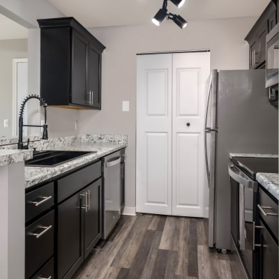 View floor plans at Waters Edge Apartments in Lansing, Michigan