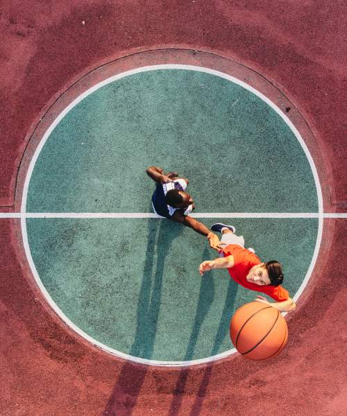 Volley ball at Pheasant Run Townhomes in Harrisonburg, Virginia