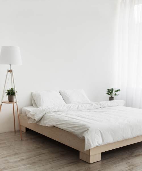 Beautiful bedroom at Emerald Place in Lancaster, Ohio