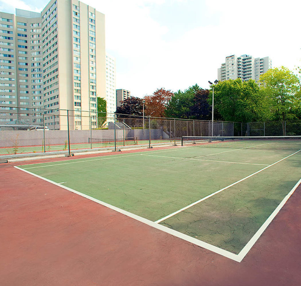 Swimming pool at Mississauga Place in Mississauga