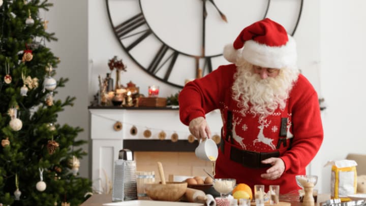 Santa Claus Presents Storage Small Business 