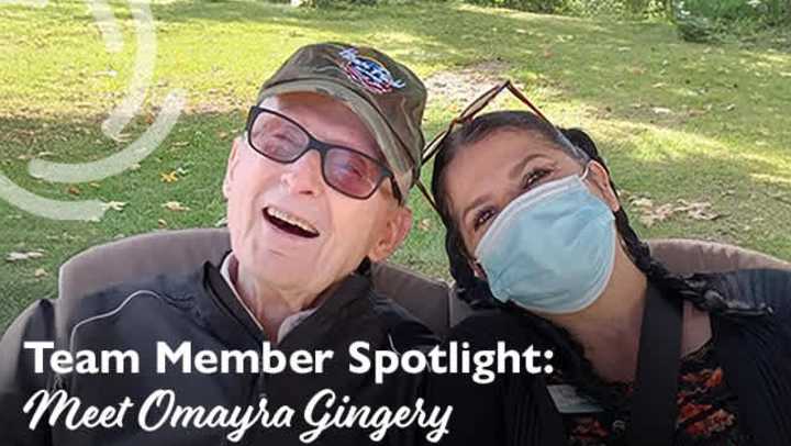 Omayra Gingery and Resident