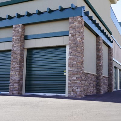 An exterior unit, easily accessible from the car, at Towne Storage - MLK in North Las Vegas, Nevada
