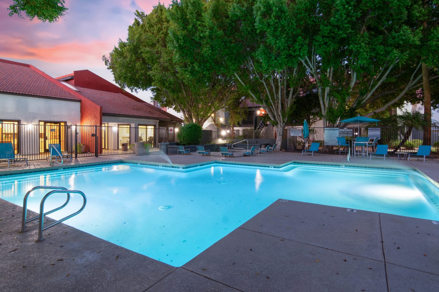 Enjoy apartments with a swimming pool at Waterford Place Apartments in Mesa, Arizona