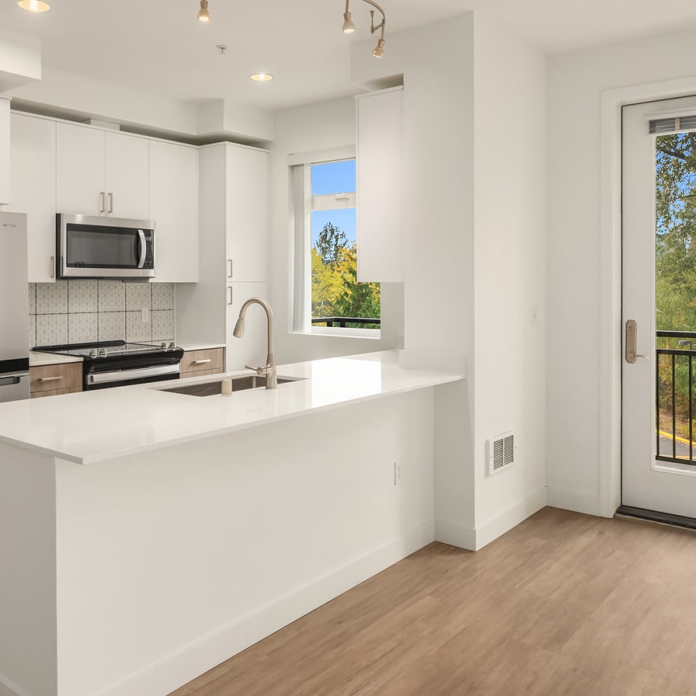 Kitchen at Chateau Woods in Woodinville, Washington