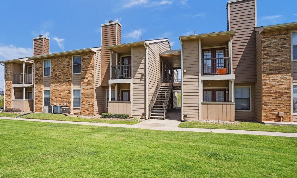 the Exterior at Cimarron Trails Apartments in Norman, Oklahoma