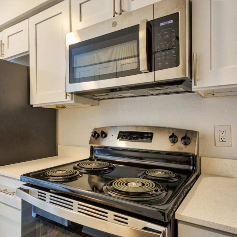 Kitchen at Lake Hefner Townhomes in Oklahoma City, Oklahoma