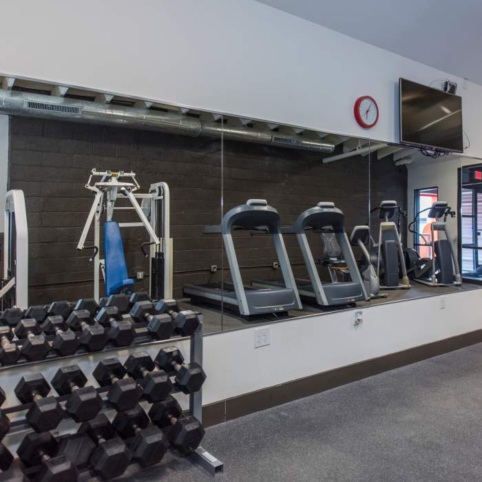 Fitness center at Scotts Edge, Richmond, Virginia