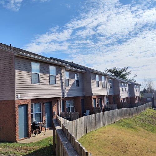Exterior of the building at Cypress Creek Townhomes in Goodlettsville, Tennessee