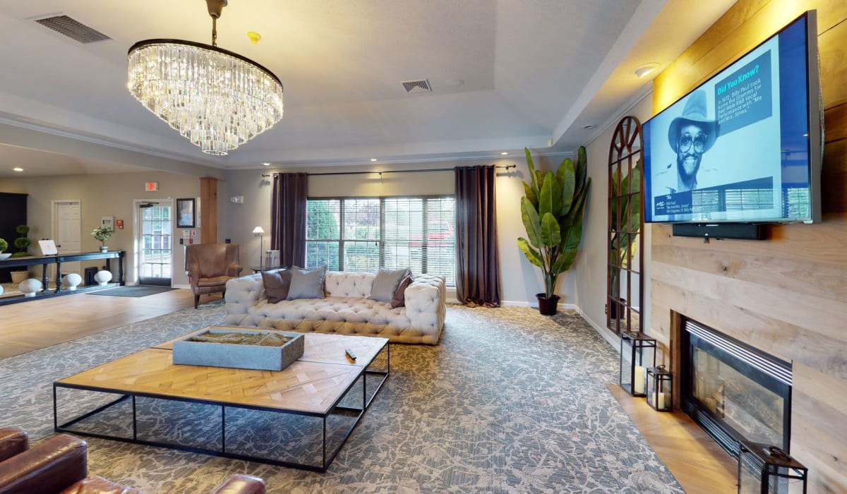 Living room at Coventry Apartments in Williamsville, New York