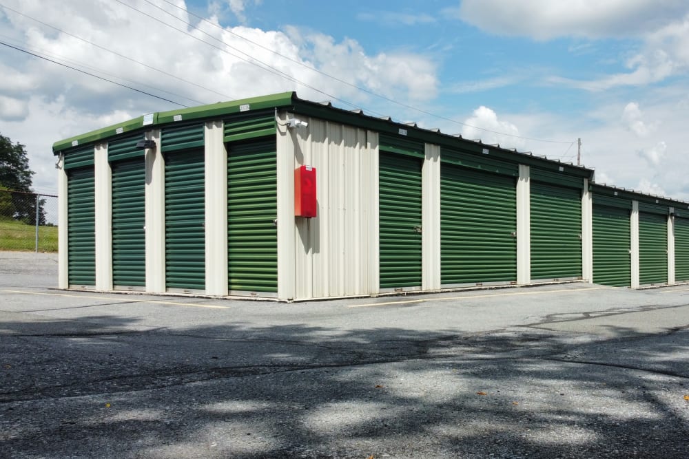 Outdoor units at Storage World in Sinking Spring, Pennsylvania