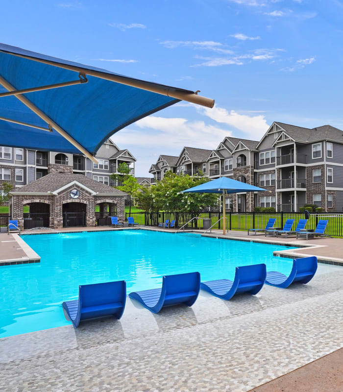 Pool to Scissortail Crossing Apartments in Broken Arrow, Oklahoma