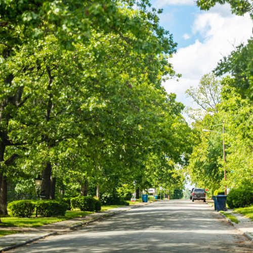 Nearby park at Arlington Terrace in London, Kentucky