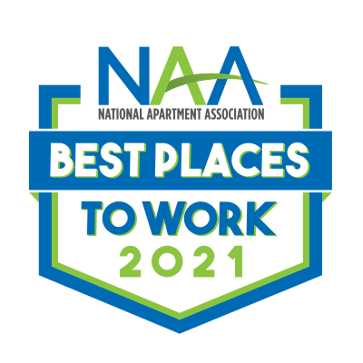National Apartment Association Best Places to Work logo