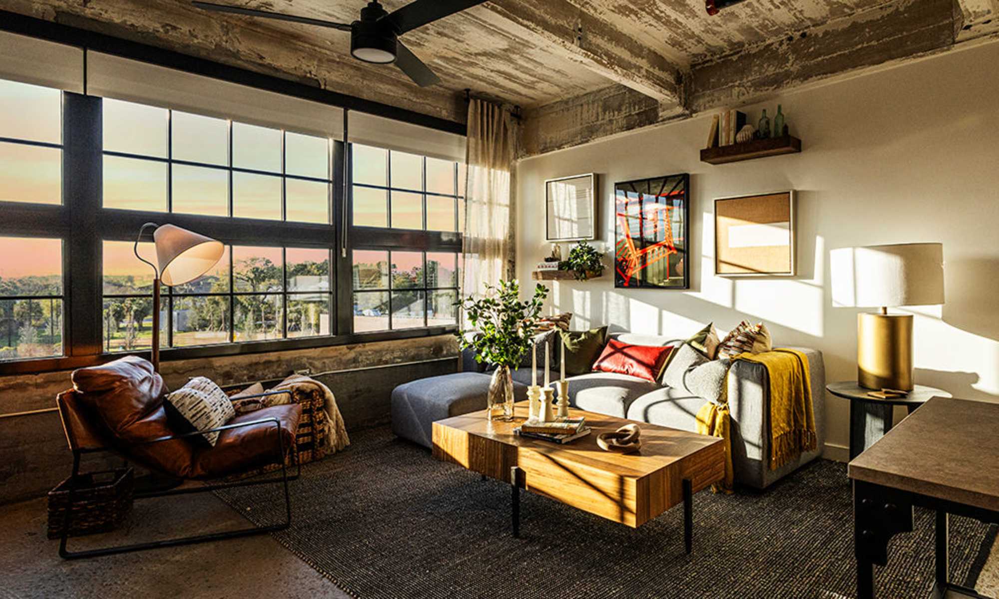 Model loft at Union Terminal Warehouse in Jacksonville, Florida