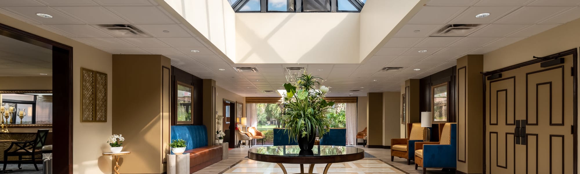 Gallery at Pacifica Senior Living Forest Trace in Lauderhill, Florida.