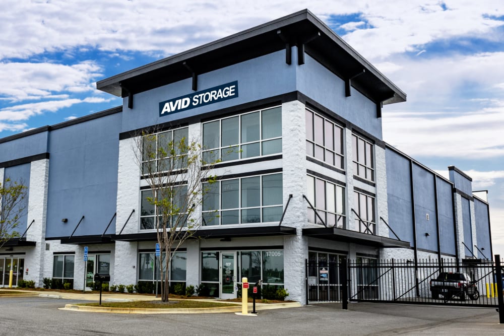 View of Avid Storage in Panama City, Florida