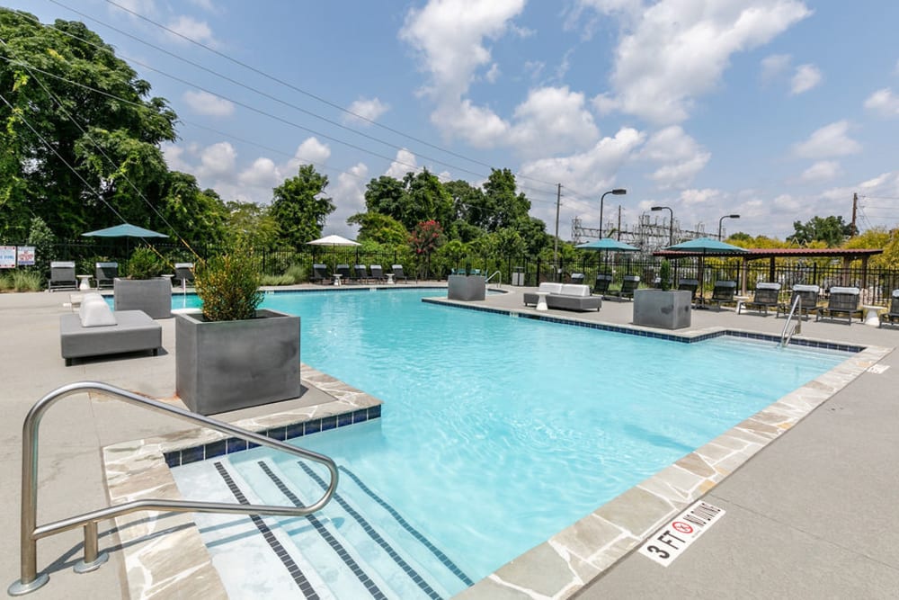 Swimming pool at Lofts at Riverwalk in Columbus, Georgia