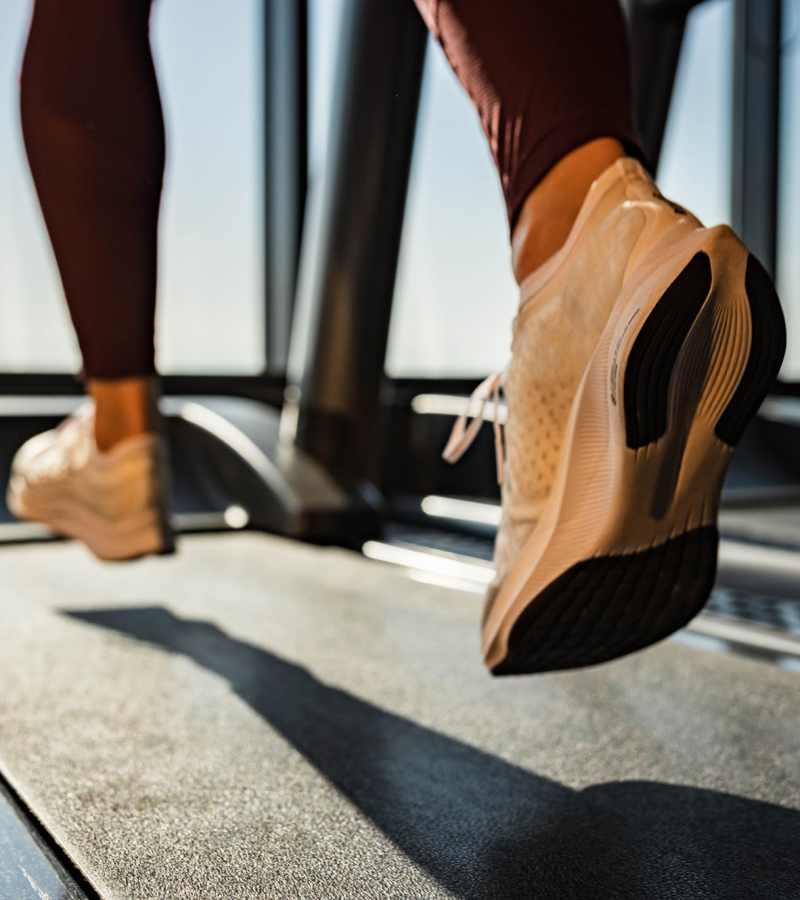 Residents doing workouts in the fitness center near Global Ruston in Ruston, Louisiana