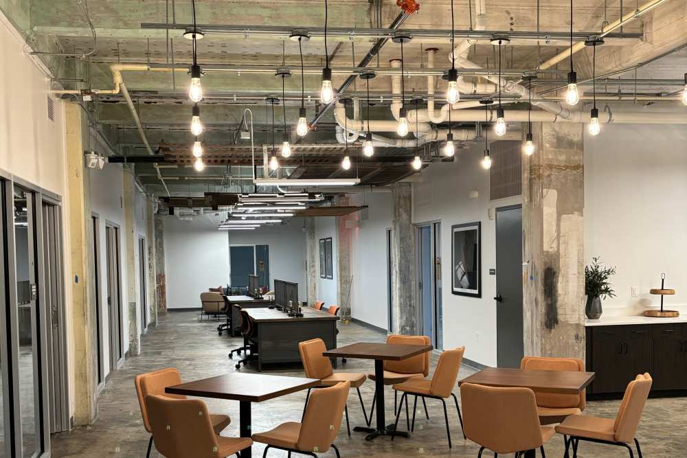Workhouse workspace at Union Terminal Warehouse in Jacksonville, Florida