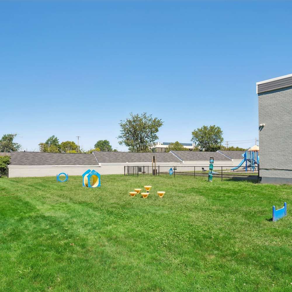 Dog Park at Elmwood Village Apartments & Townhomes in Elmwood Park, New Jersey