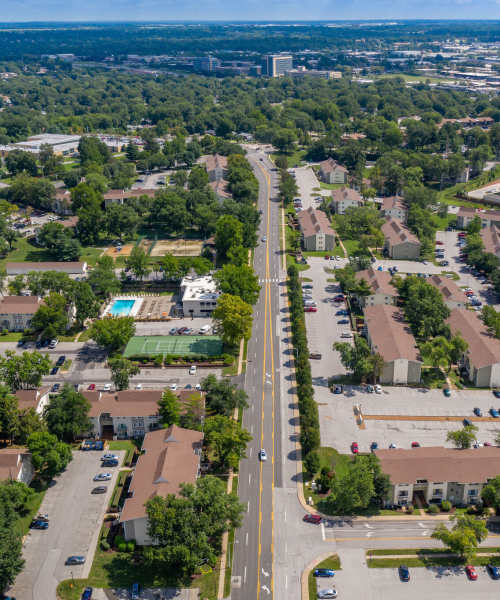 Neighborhood at The Pavilion in Maryland Heights, Missouri