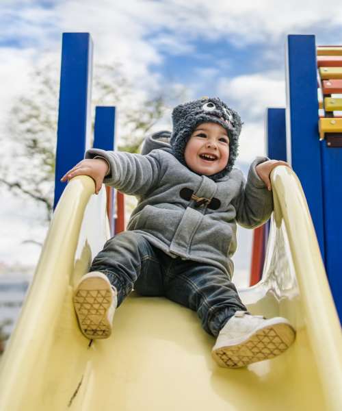 Community play ground at Norwood Walk in Troutman, North Carolina
