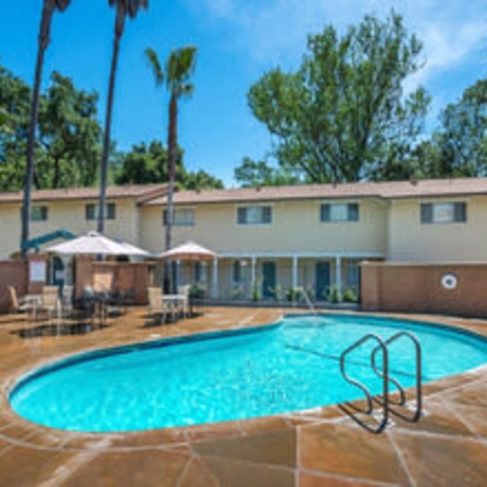 Refreshing swimming pool at our Sonoma Mission community at Mission Rock at Sonoma in Sonoma, California