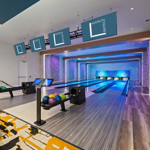 Bowling Alley at Addison Square in Viera, Florida