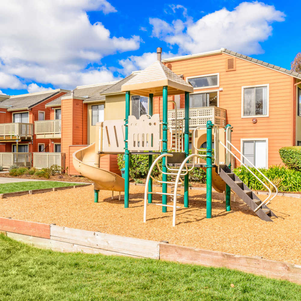Playground at Crossbrook Apartments in Rohnert Park, California